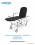 User Manual - General Duty Transport Stretcher